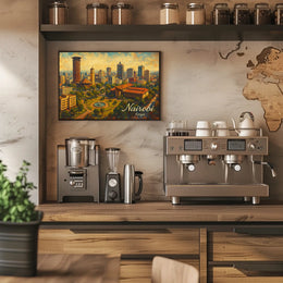 Nairobi Cityscape Poster