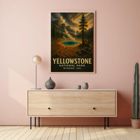 Yellowstone National Park Vintage Collector Poster