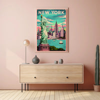 New York City Skyline Poster