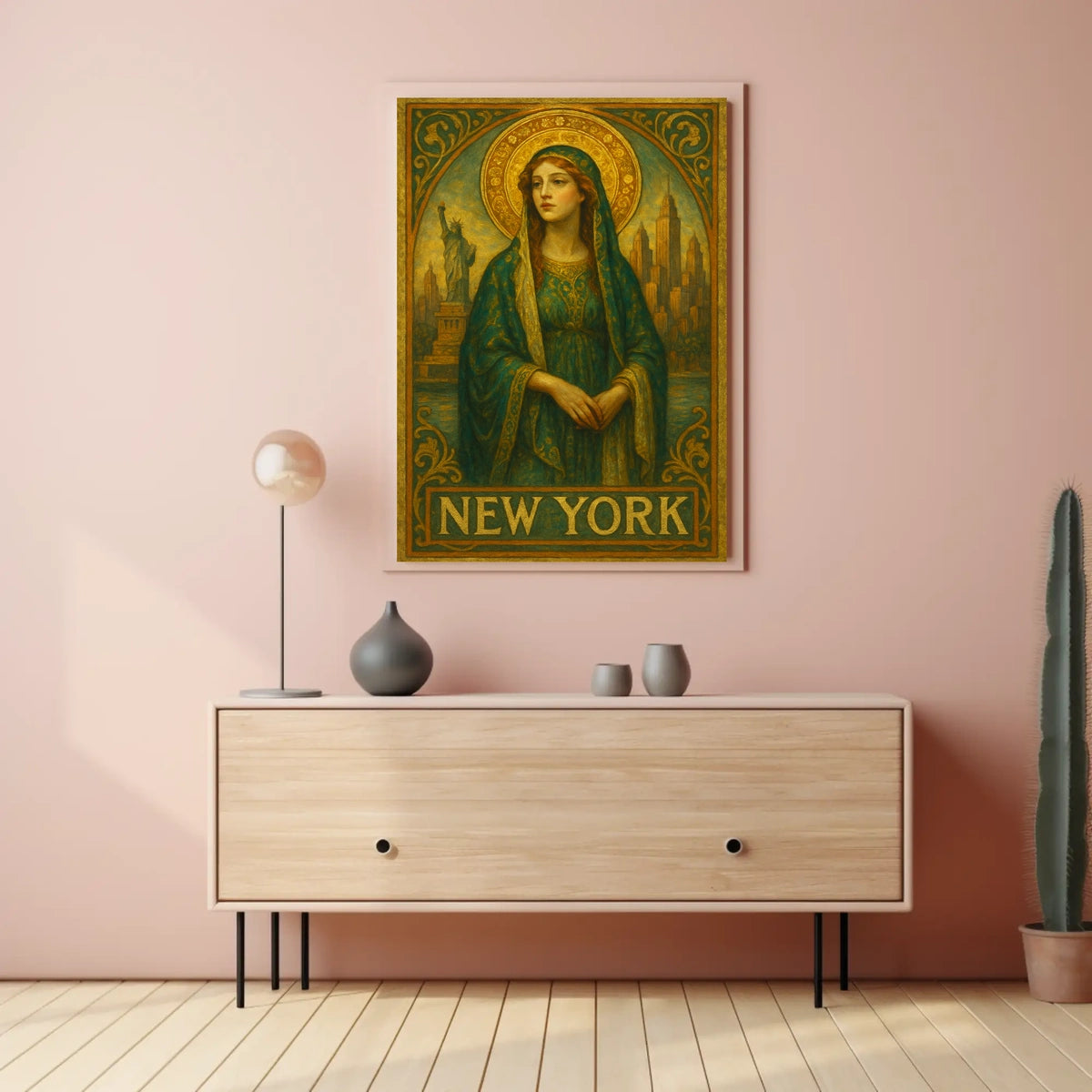 New York Iconic Imagery Poster