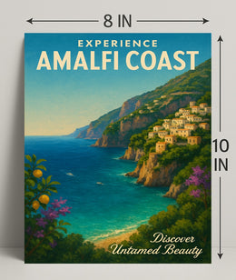Experience the Amalfi Coast Poster PosterGoat