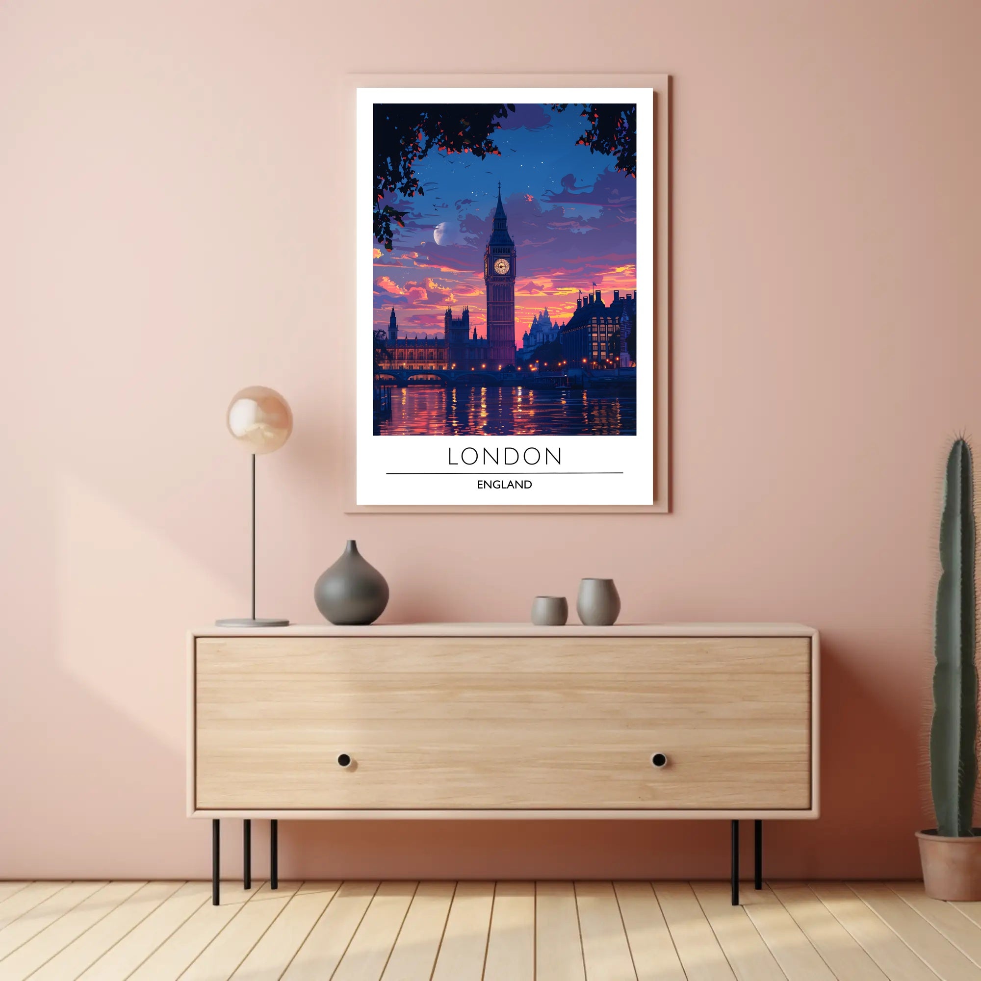 Big Ben Twilight London Urban or Cityscape Poster