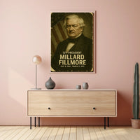 Millard Fillmore 13th President of the United States Damaged Photograph Poster