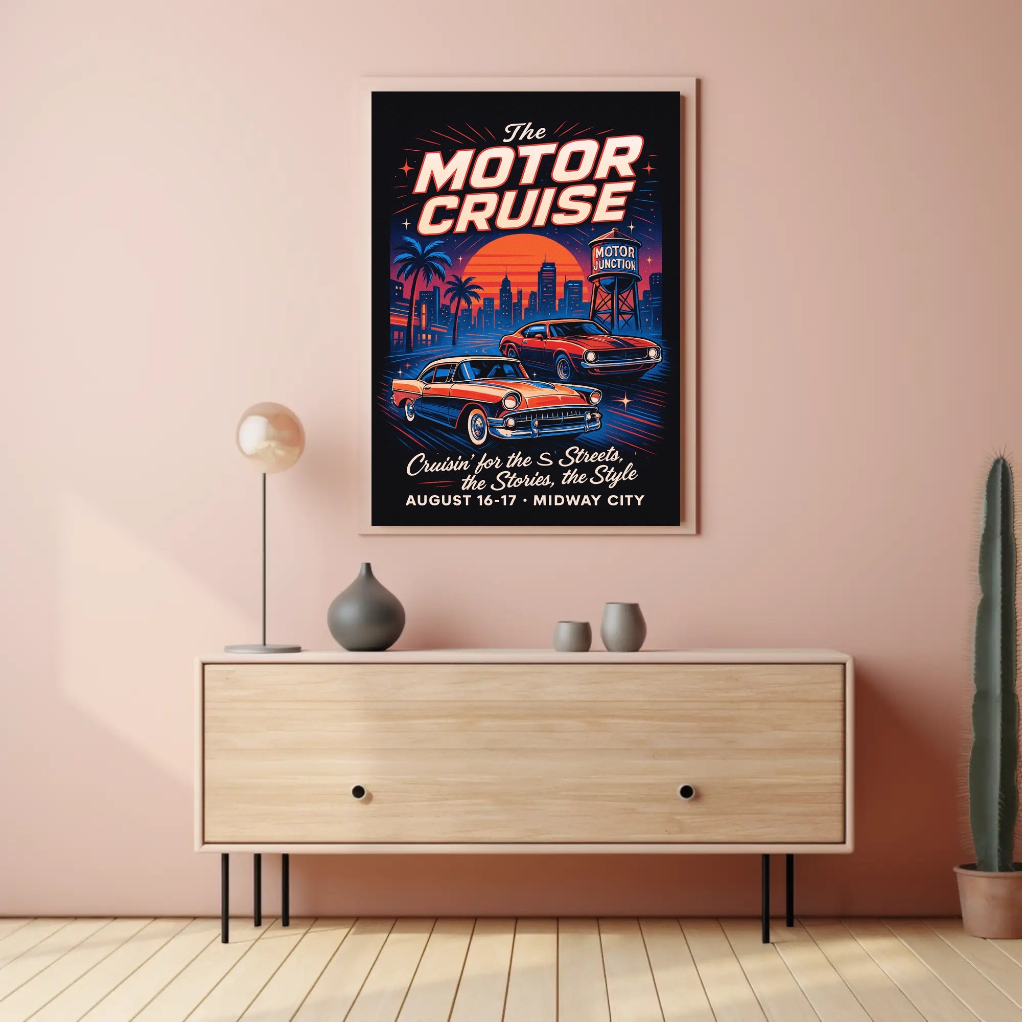 The Motor Cruise Poster PosterGoat
