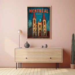 Montréal Architectural Marvel Poster