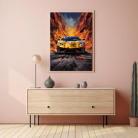 Blaze of Speed Poster PosterGoat