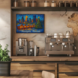 Minneapolis Winter Market Poster