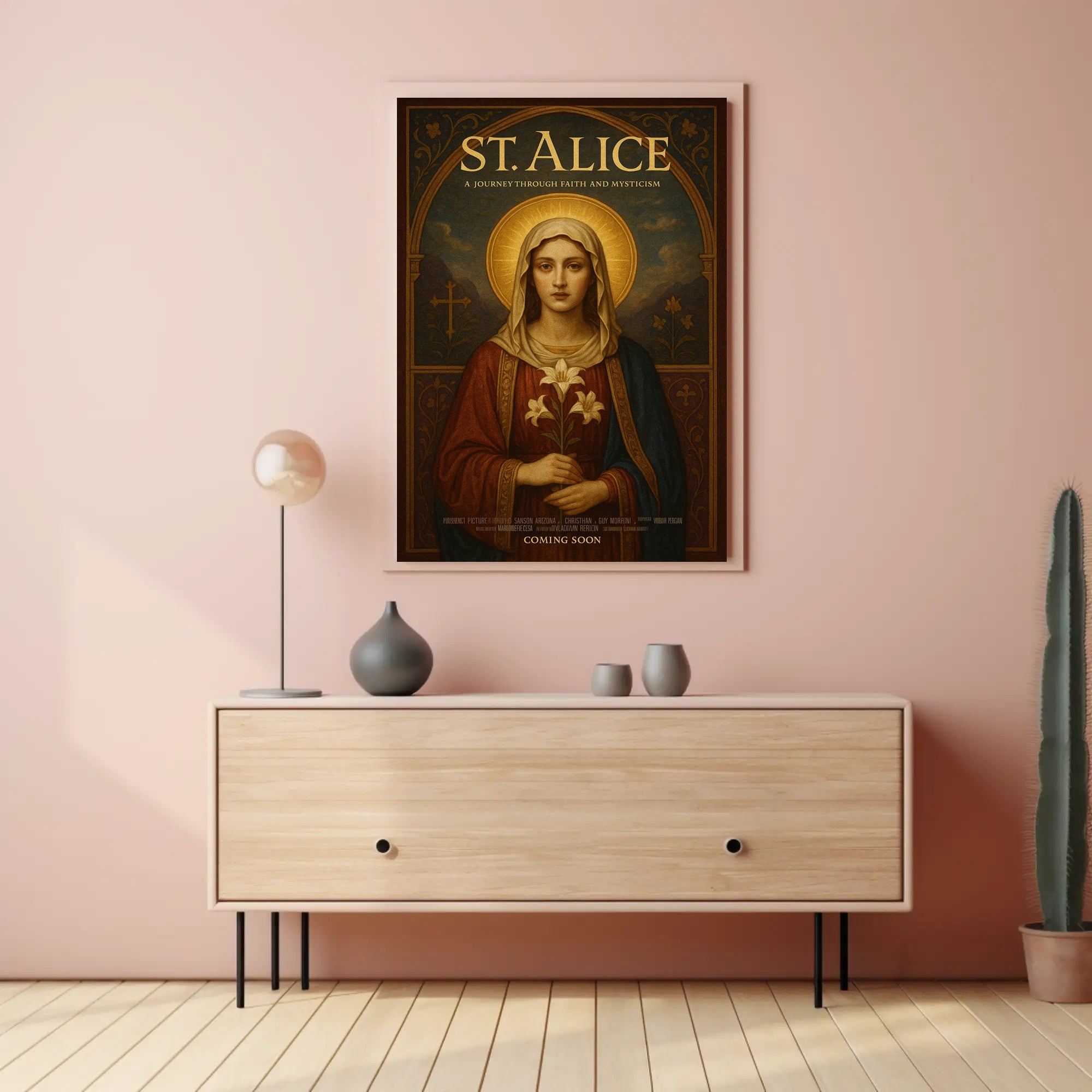 St. Alice Poster PosterGoat