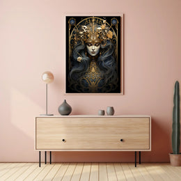 Enigmatic Elegance Poster