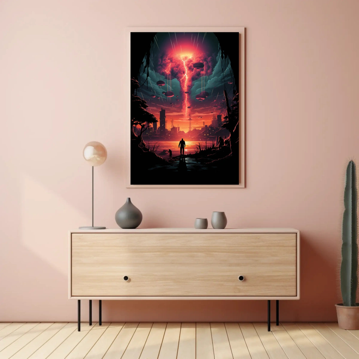 Apocalyptic Horizon Poster