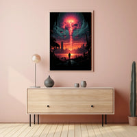Apocalyptic Horizon Poster