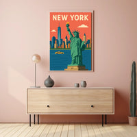 New York City Skyline Poster