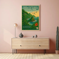 Explore American Samoa National Park Adventure Poster