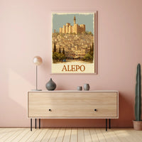 Aleppo A Historical Cityscape Poster