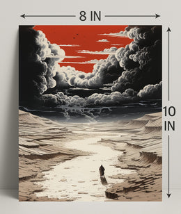 Journey Through The Desert Poster