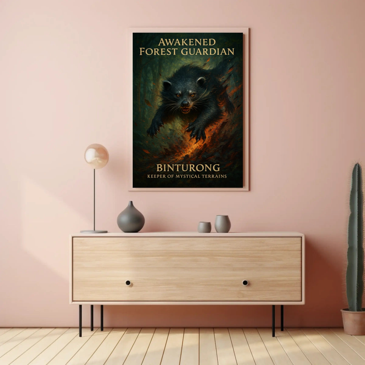 Awakened Forest Guardian Poster