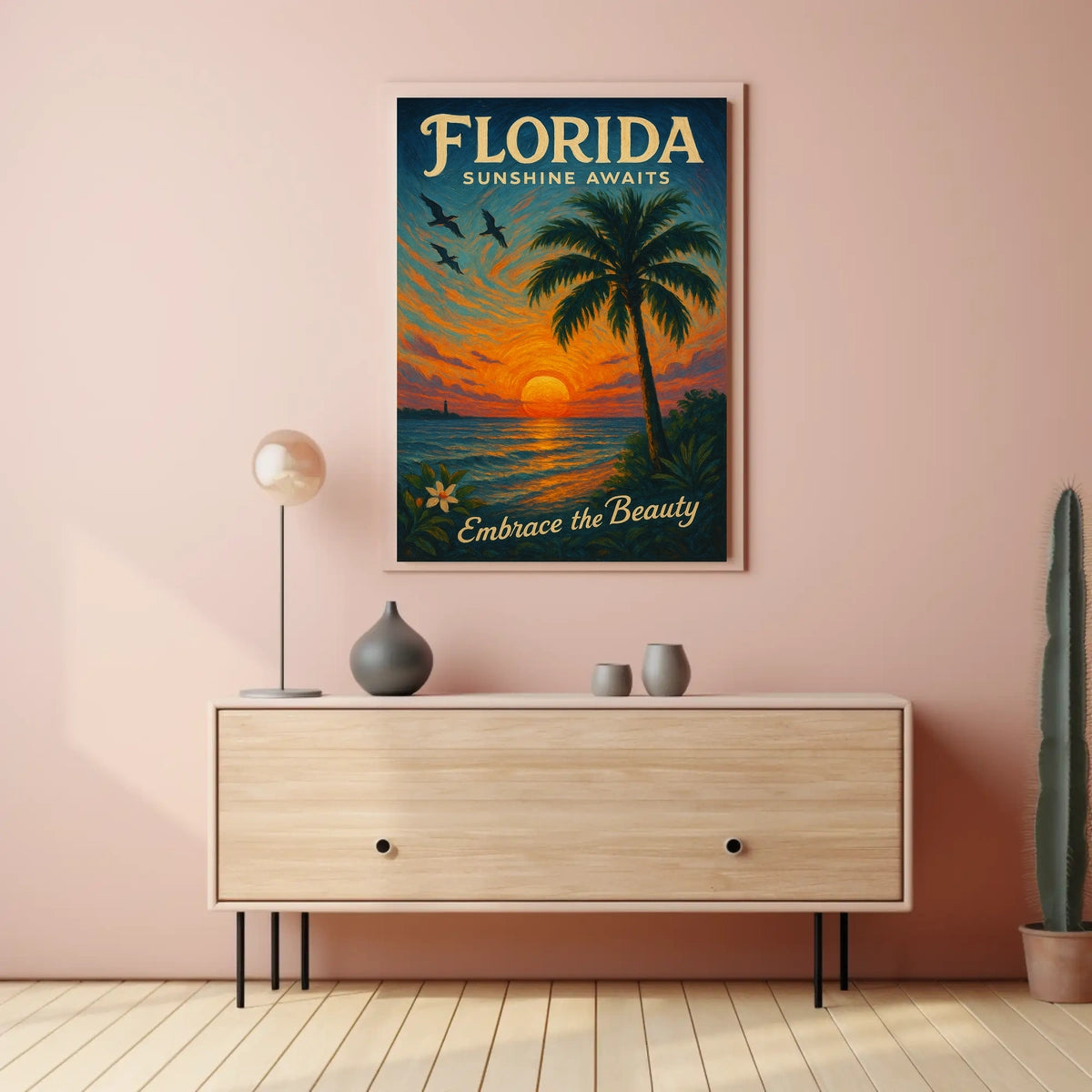 Florida Sunshine Awaits Poster