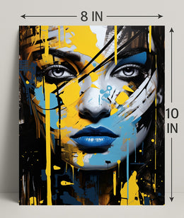 Vibrant Expressions Poster