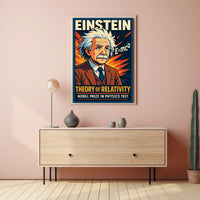 Albert Einstein Nobel Prize In Physics Poster