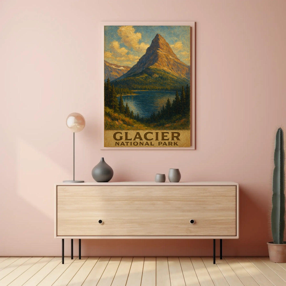 Glacier National Park Poster