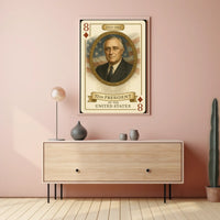 Franklin D Roosevelt 32nd President Poster