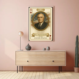 Franklin D Roosevelt 32nd President Poster