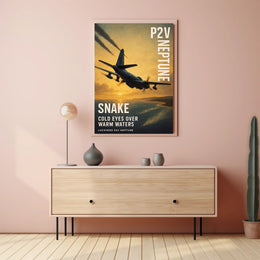 Snake Cold Eyes Over Warm Waters Poster PosterGoat