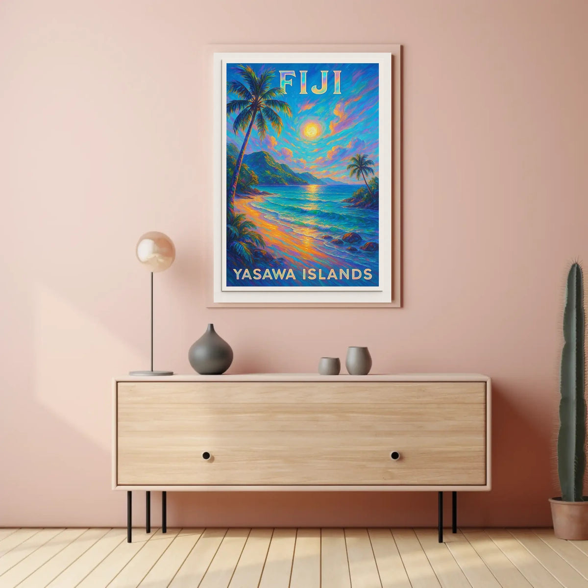 Fiji Yasawa Islands Poster