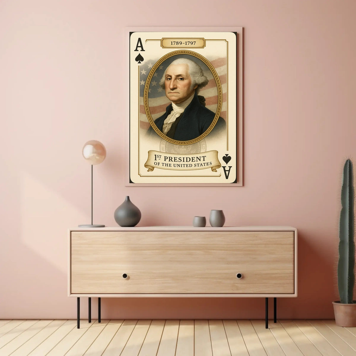 George Washington First President Poster