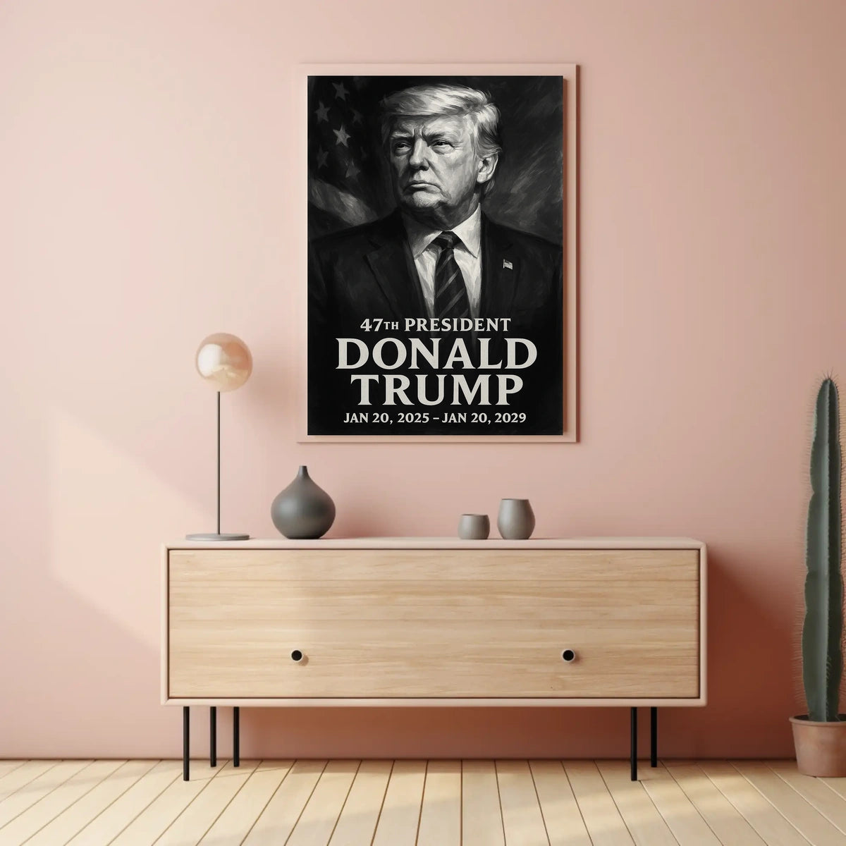 Donald Trump 47th President Poster