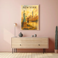 New York Cityscape Poster