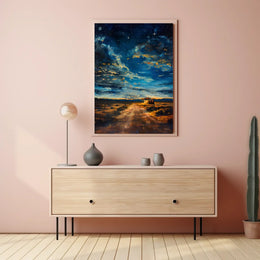 Abstract Interpretation Art Poster