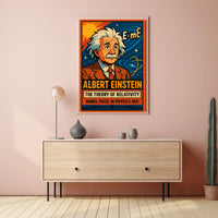 Albert Einstein The Theory Of Poster
