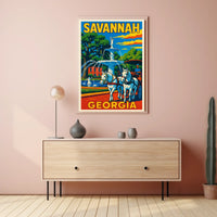 Savannah, Georgia Poster