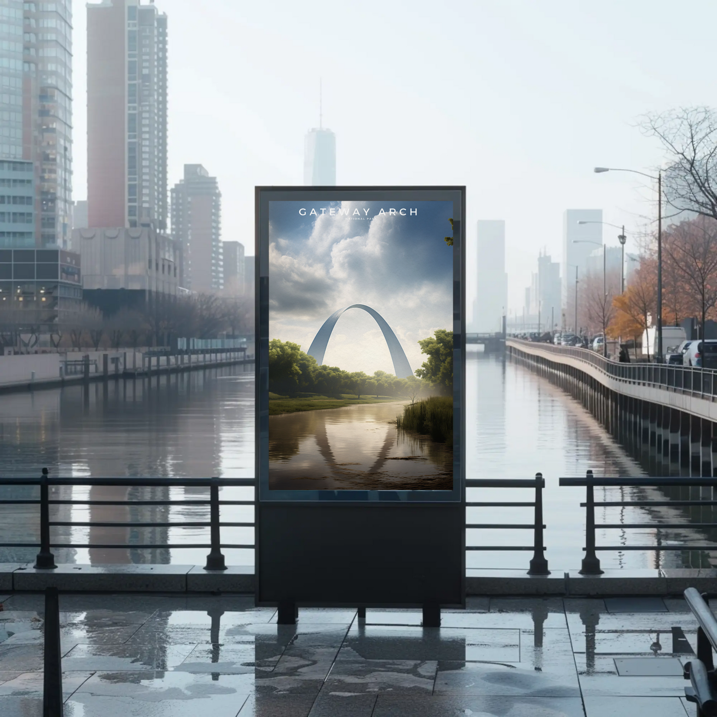 Gateway Arch National Park Poster
