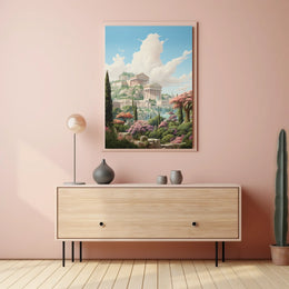 Ancient Greece Serenity: Cultural or Heritage Poster