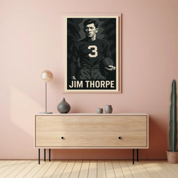 Jim Thorpe Athletic Legend Poster