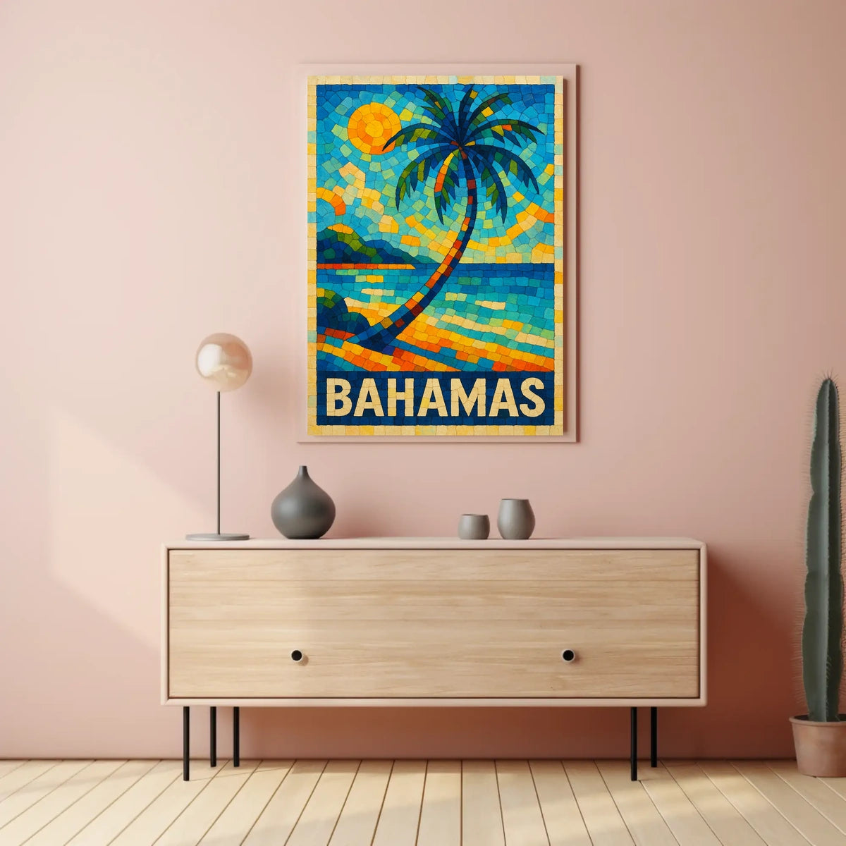 Vibrant Bahamas Poster