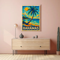Vibrant Bahamas Poster