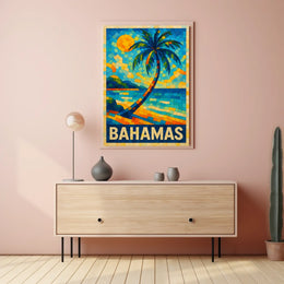 Vibrant Bahamas Poster