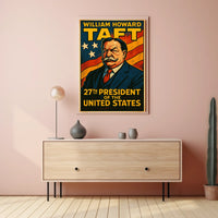 William Howard Taft 27th President Poster Vintage Wall Art