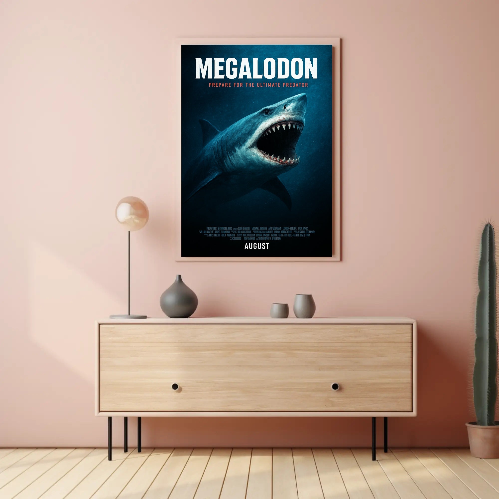 Megalodon Prepare for the Ultimate Predator Poster PosterGoat