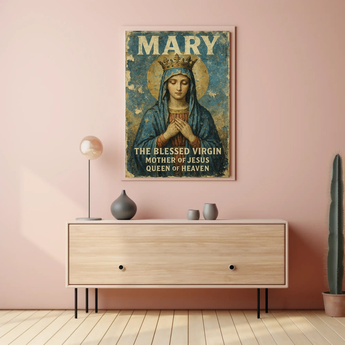 Mary The Blessed Virgin Poster