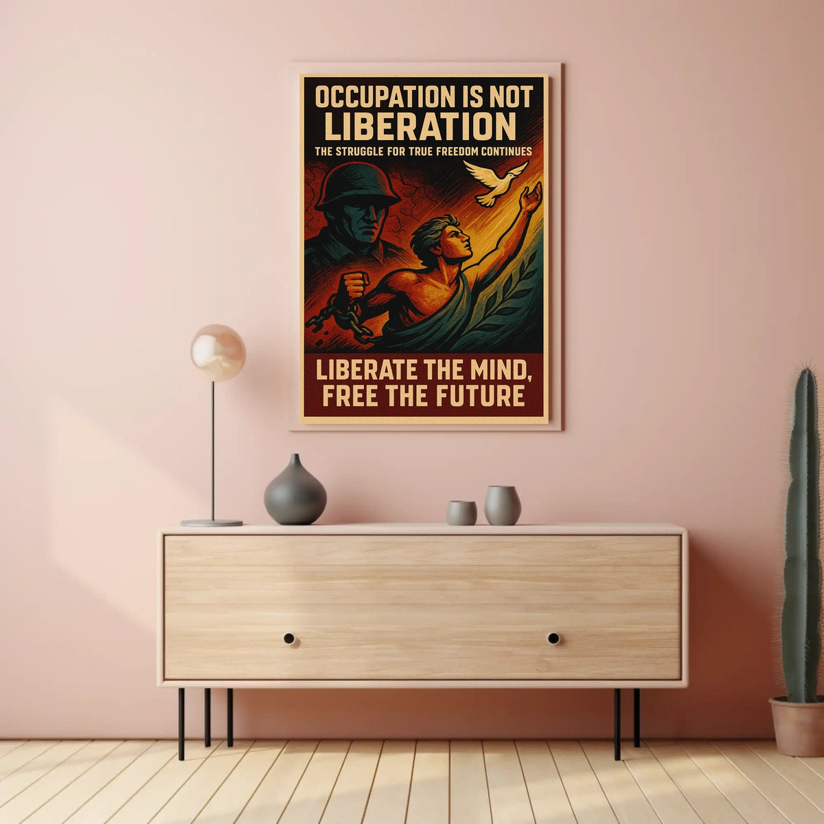 Liberation And Freedom Poster