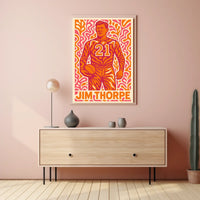 Jim Thorpe Legendary Athlete Poster