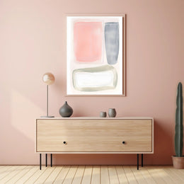Abstract Harmony Minimalist Poster Modern Wall Art Print