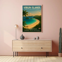 Discover The Virgin Islands Poster