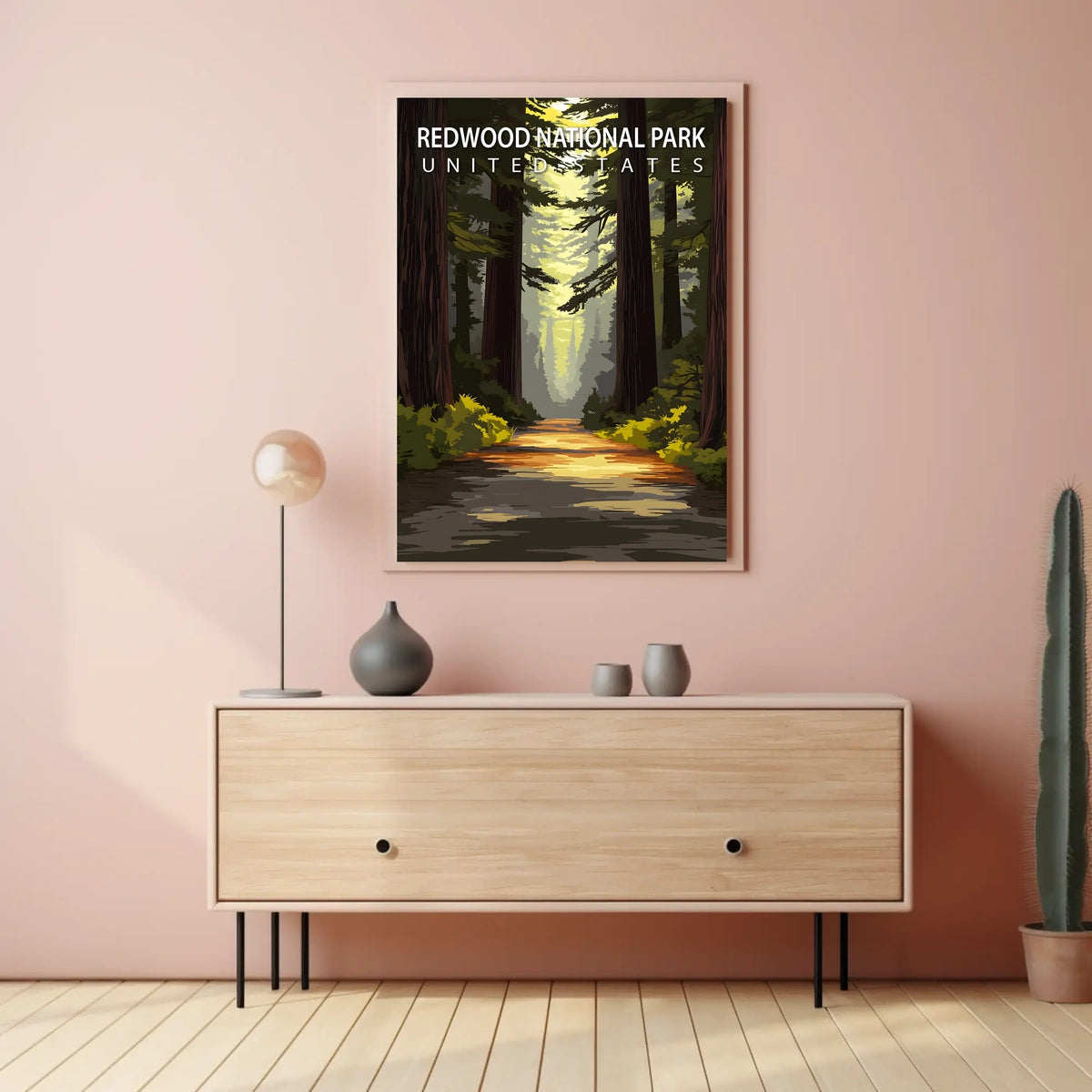Redwood National Park Poster