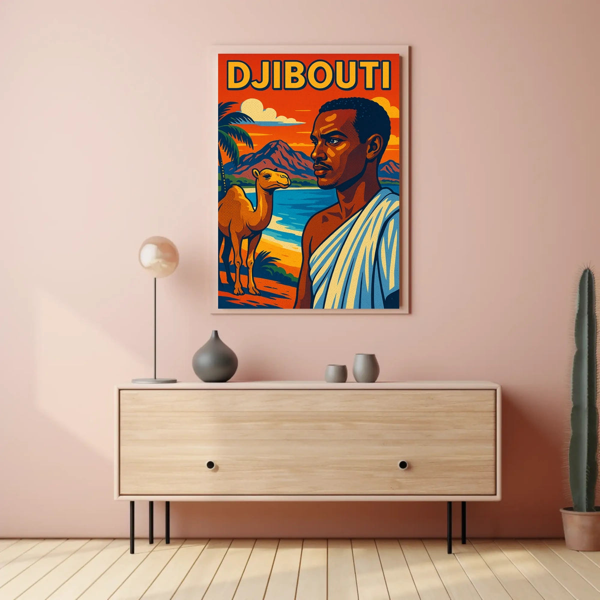 Djibouti Travel Poster