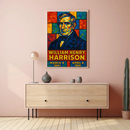 William Henry Harrison 9th President Poster